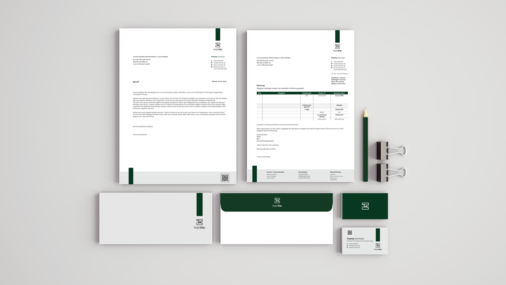 trainHer Corporate Design