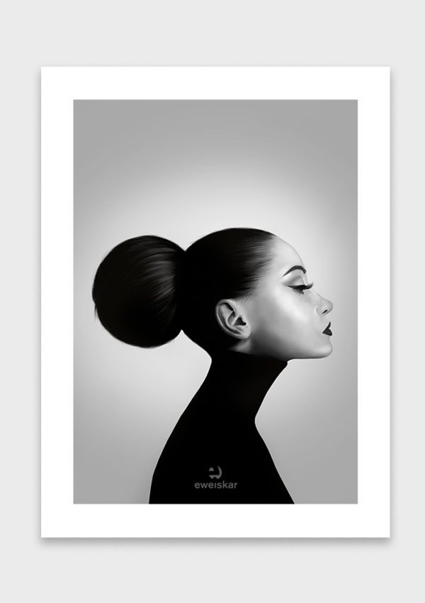 BLACK DAHLIA - Kunstdruck – Bild 2